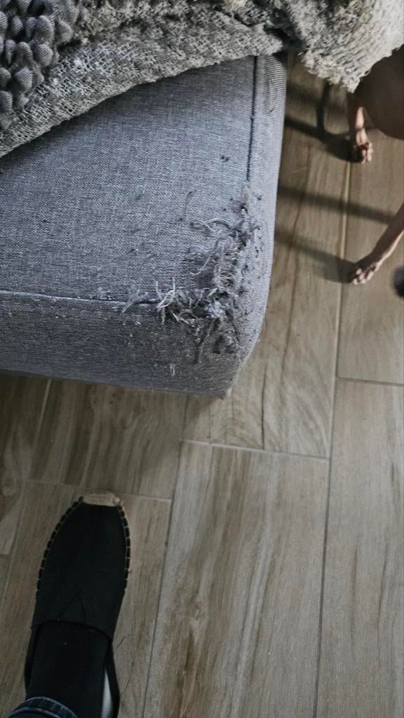 Canapé avec sofa plus de 3m de large de couleur grise., Maison & Meubles, Canapés | Salons, Enlèvement