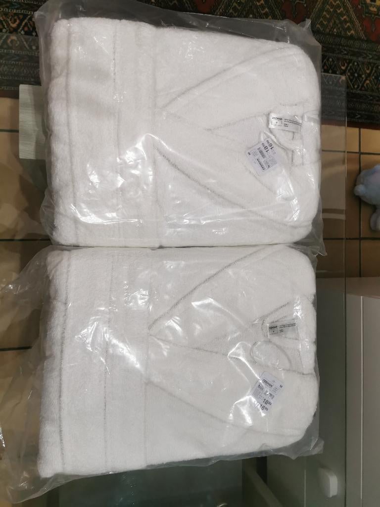 Nieuwe Zeeman badjassen. - 55%, Kleding | Dames, Badmode en Zwemkleding, Ophalen, Nieuw, Wit