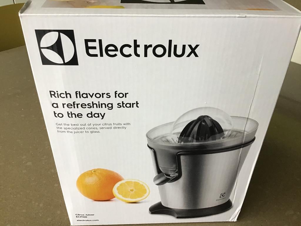 fruitpers Electrolux ecp100 nieuw, Elektronische apparatuur, Juicers, Ophalen of Verzenden, Nieuw