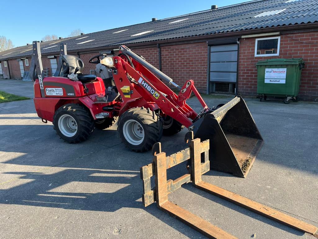 Heracles H180, Ophalen, Wiellader of Shovel