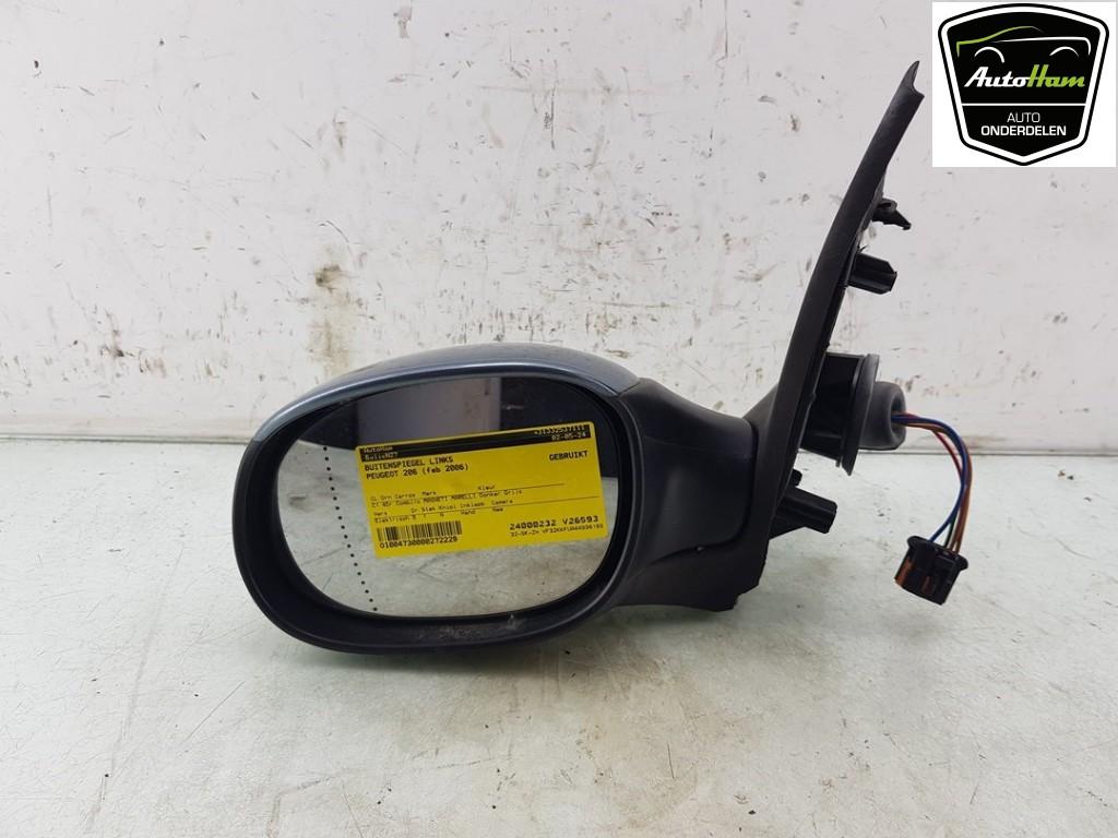SPIEGEL LINKS Peugeot 206 SW (2E / K) (|8149KQ|), Gebruikt, Peugeot