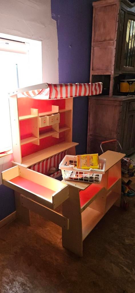 Houten winkeltje in mooie staat., Kinderen en Baby's, Ophalen