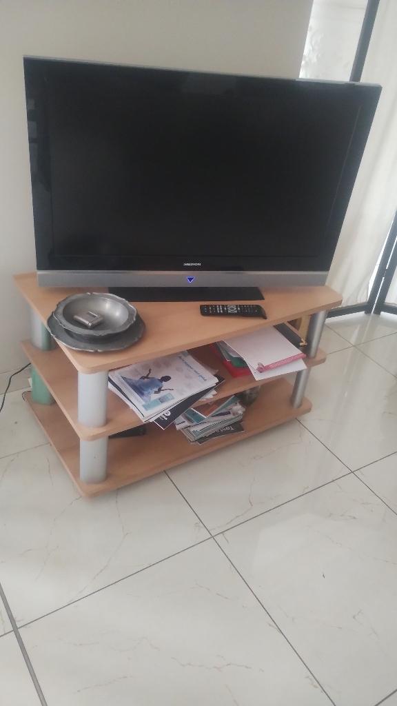 Armoire TV moderne, suite de décès, Moins de 100 cm, Enlèvement, Utilisé, 50 à 100 cm