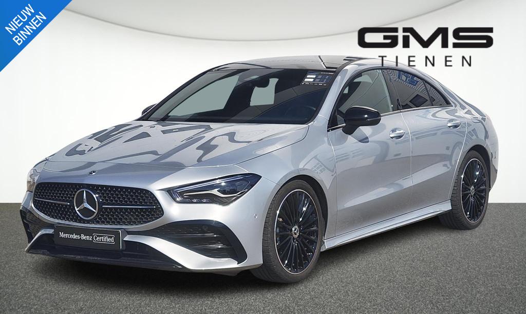 Mercedes-Benz CLA-klasse CLA 180 AMG Line, Stof, Gebruikt, Zwart, 4 cilinders