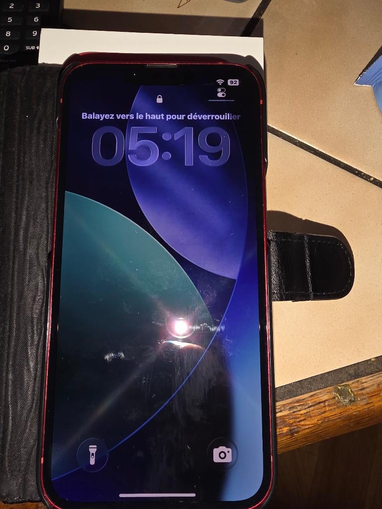 iphone 13, Rouge, 128 GB, Enlèvement, Utilisé