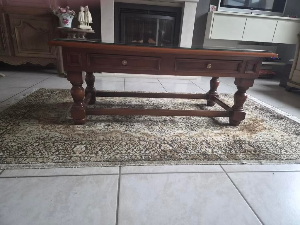 table basse, Enlèvement, Verre