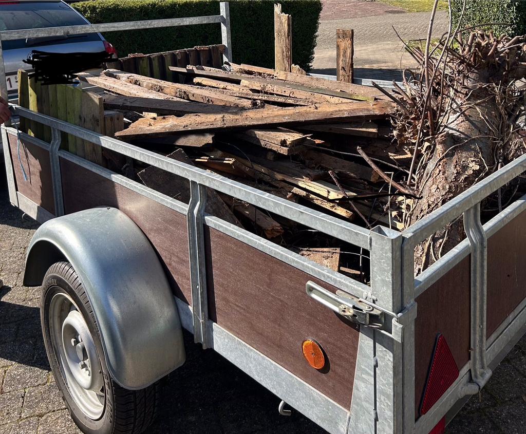 GRATIS hout af te halen, Enlèvement