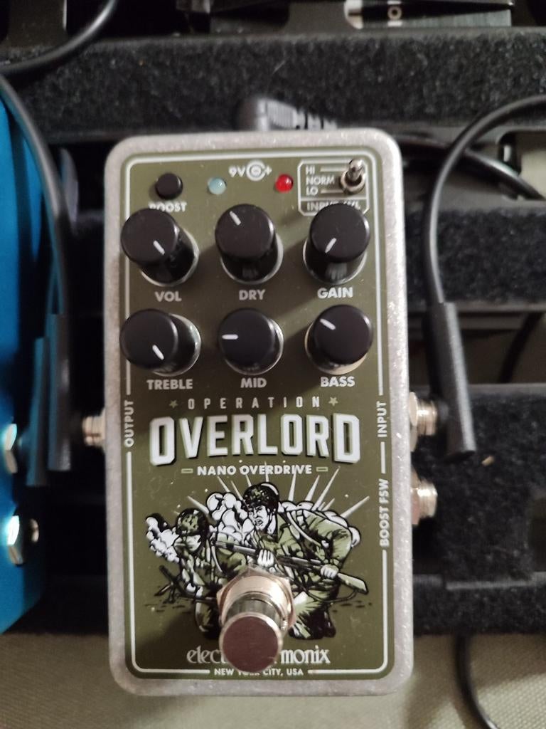 EH Nano Overlord, Muziek en Instrumenten, Effecten, Zo goed als nieuw, Distortion, Overdrive of Fuzz, Ophalen