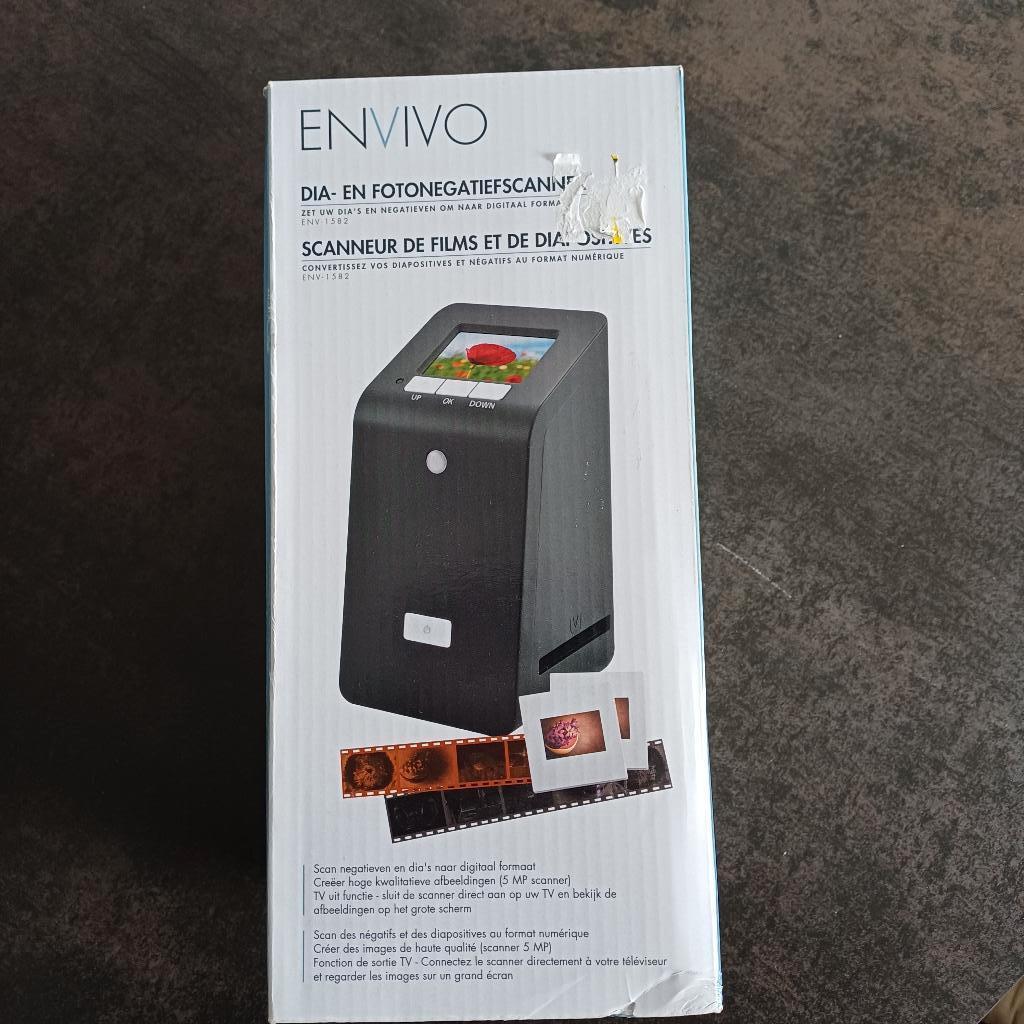 Dia- en Fotonegatiefscanner Envivo -1582, Ophalen of Verzenden, Nieuw