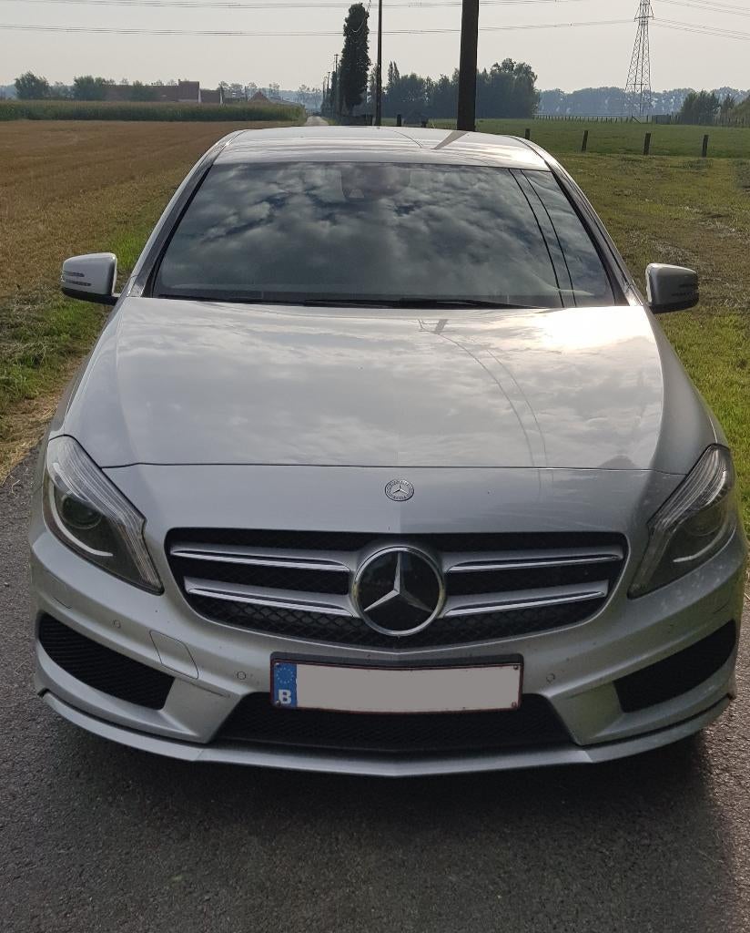Mercedes A 180 CDI Pack Sport AMG 04/2013, Auto's, Mercedes-Benz, Voorwielaandrijving, Zwart, Leder, Particulier