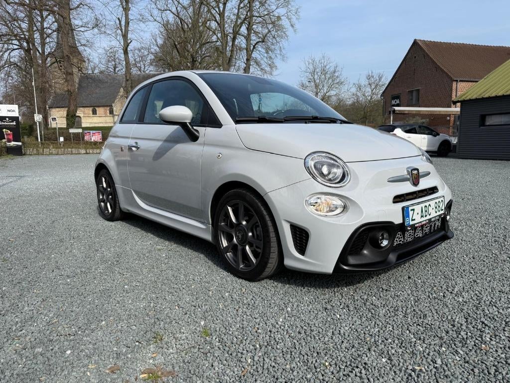 Fiat 500 Abarth 595-NARDO GREY/23.950km/CAR-PASS/Comme Neuve, Auto's, 4 zetels, 4 cilinders, 120 kW, Bedrijf