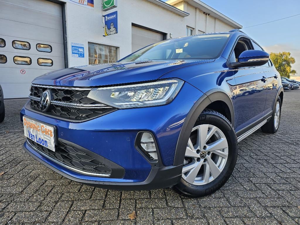 Taigo 1.0 TSI OPF Life, Lineassist, Carplay, Cruise, Cam, Voorwielaandrijving, Stof, Blauw, 620 kg