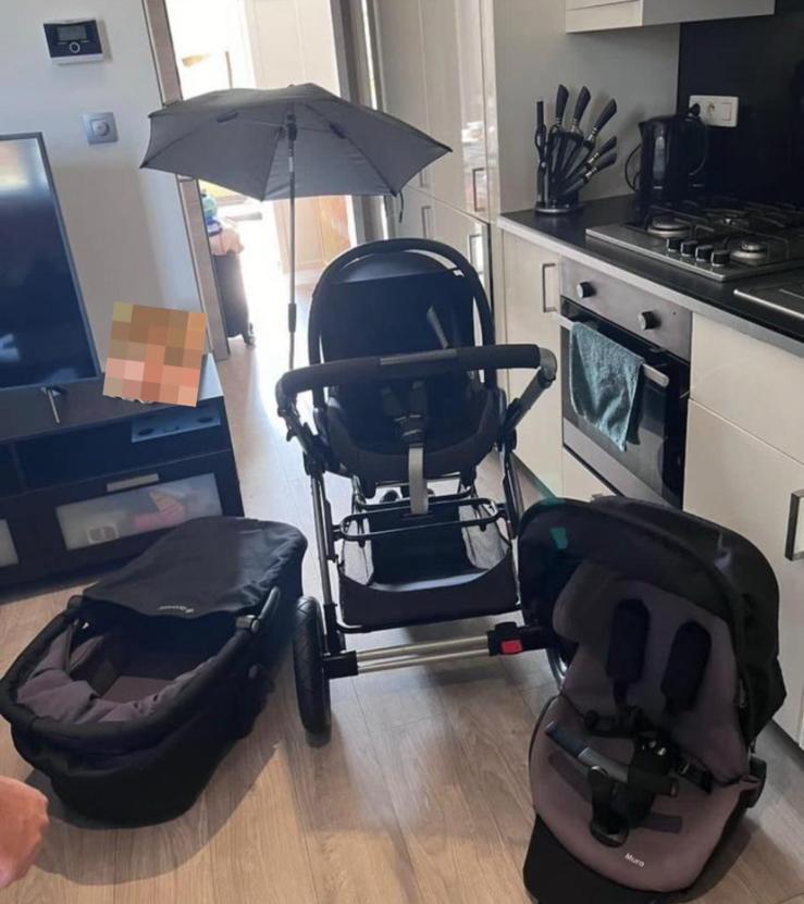 Te koop: Maxi-Cosi Mura Plus 4 kinderwagen, Enlèvement ou Envoi, Comme neuf, Tige de poussée réglable, Poussette