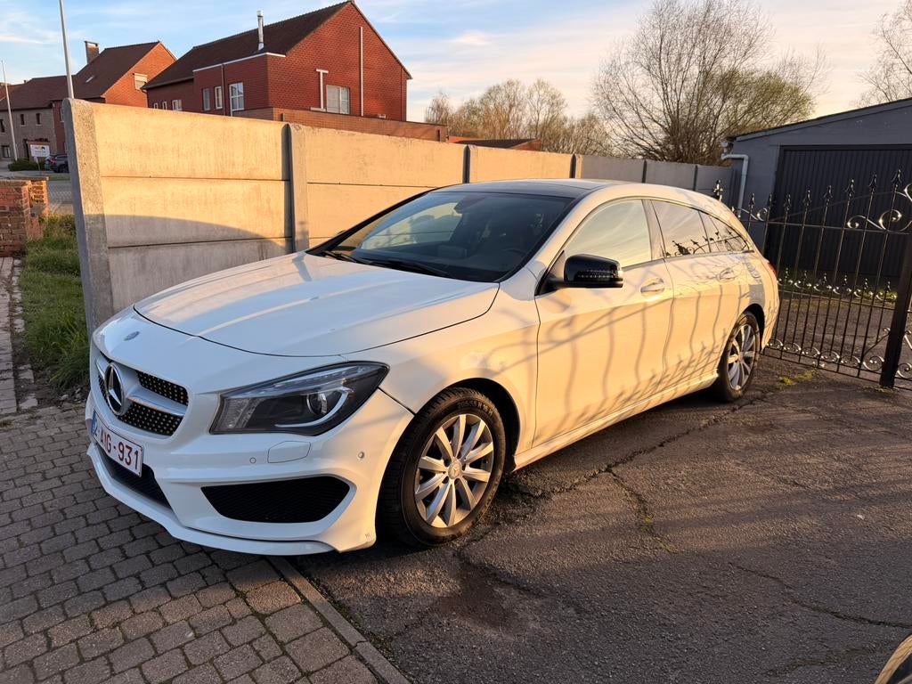 Mercedes CLA 200d shooting brake, Auto's, CLA, Leder, Particulier, Cruise Control