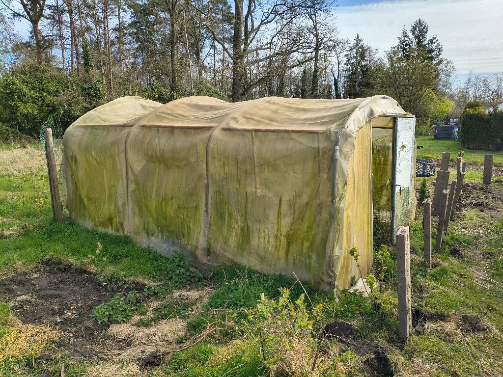 boog serre, Tuin en Terras, Kassen, Gebruikt, Folie, Kweekkas, Ophalen