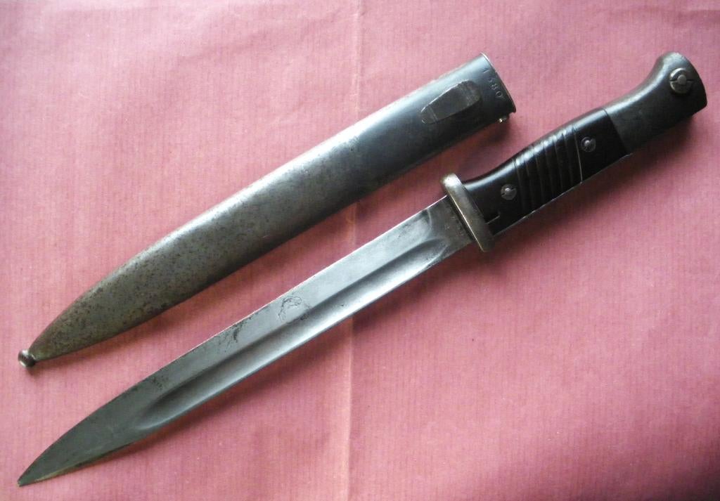 1939 baïonnette 98K allemande Weyersberg # non identiques, Collections, Envoi, Armée de terre, Couteau ou Poignard