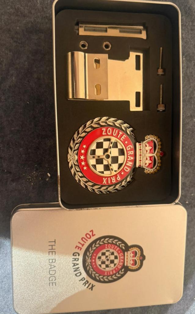 Badge de voiture Zoute Grand Prix, Enlèvement ou Envoi, Autres matériaux