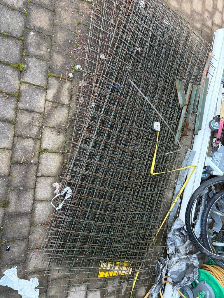 Treillis métallique, Enlèvement, Utilisé