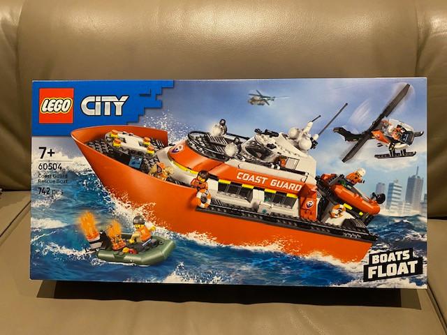 LEGO 60504 -  kustwacht met helikopter speelgoedset -, Ophalen, City, Lego, Nieuw