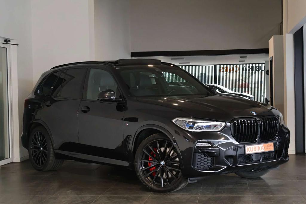 BMW X5 PHEV 3.0AS xDrive45e Pano Memory ACC BTW* 12M*, Automaat, USB, Gebruikt, Zwart