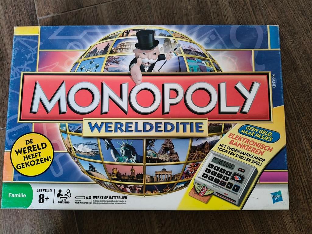 Monopoly wereldeditie, Enlèvement