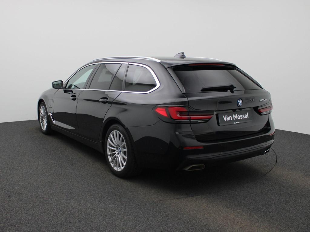 BMW 5 Reeks Touring 520e 150kW, Auto's, BMW, Automaat, Gebruikt, Zwart, 4 cilinders