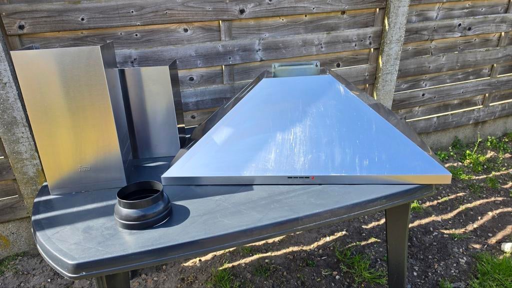 Teka inox dampkap 90 cm ZONDER motor, Elektronische apparatuur, Afzuigkappen, Ophalen, Motor