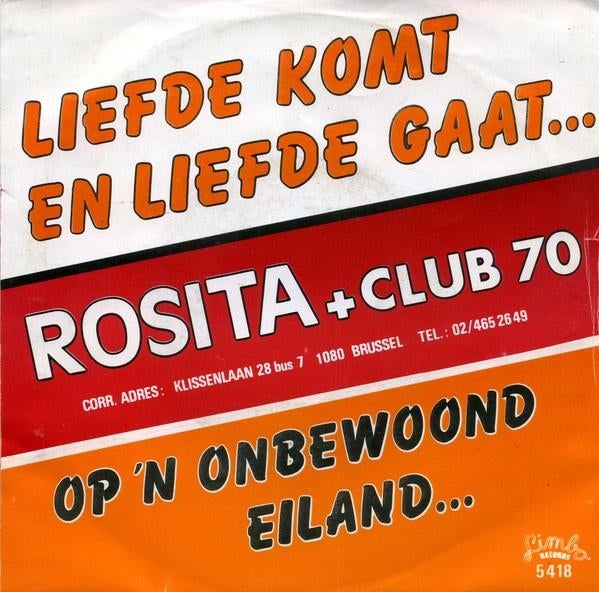 rosita + club 70, Ophalen of Verzenden
