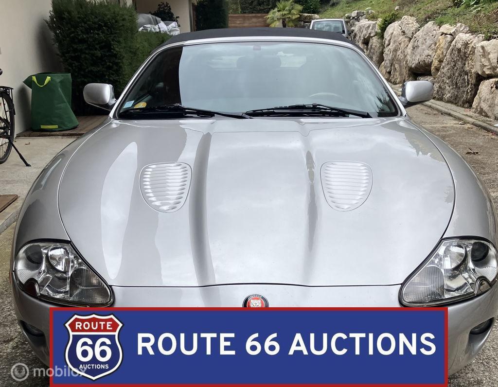 Jaguar XKR Cabriolet | 1999 | Route 66 Auctions, Zwart, Bedrijf, Handgeschakeld, Overige carrosserie