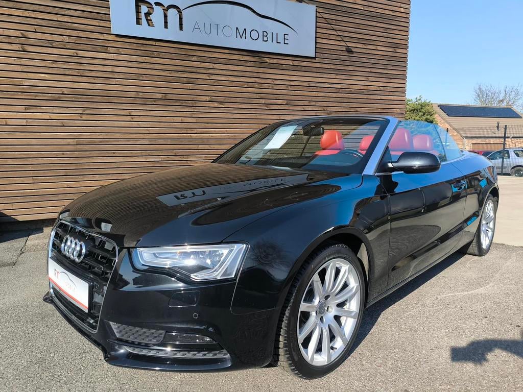 Audi A5 Cabriolet 3TDI V6 (bj 2013, automaat), Auto's, Audi, Automaat, Gebruikt, Cabriolet, Leder