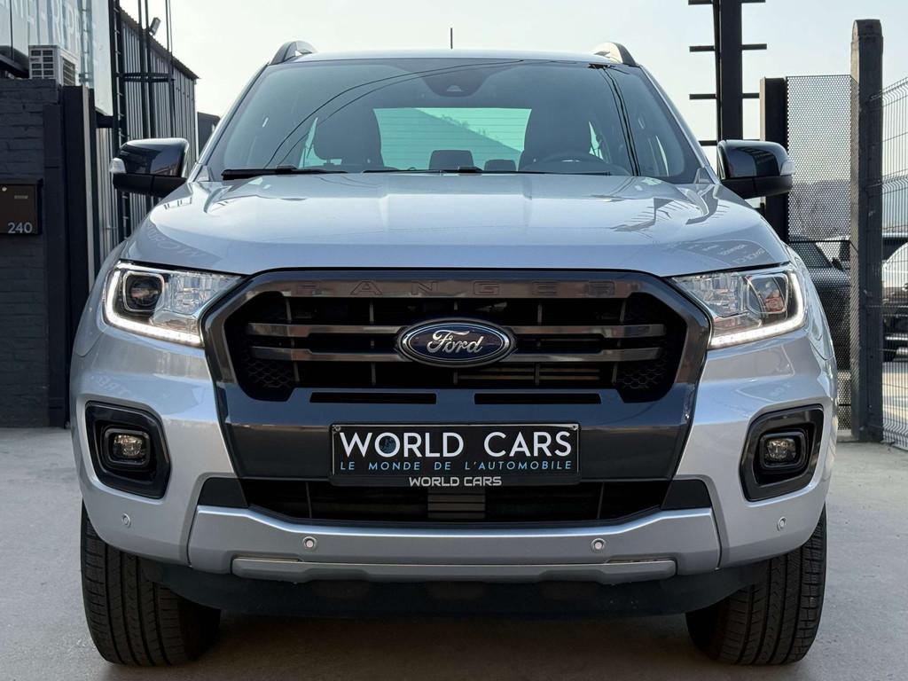 Ford Ranger 2.0D WILDTRAK TVAC*BTWIN DISTRO CAMERA LINE ASS., Autos, Ford, Argent ou Gris, Alarme, Entreprise, 254 g/km
