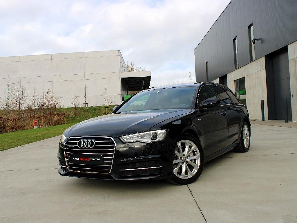 ✅Audi a6 3.0tdi S-line * Pano * Automaat * Trekhaak *Keyless, Auto's, Automaat, Euro 6, 2993 cc, Zwart