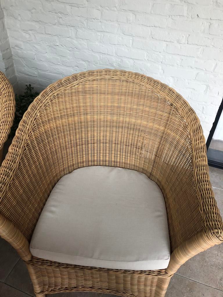 mooie goede tuinzetel 75euro/exemplaar kussen inbegrepen!, Ophalen of Verzenden, Zo goed als nieuw