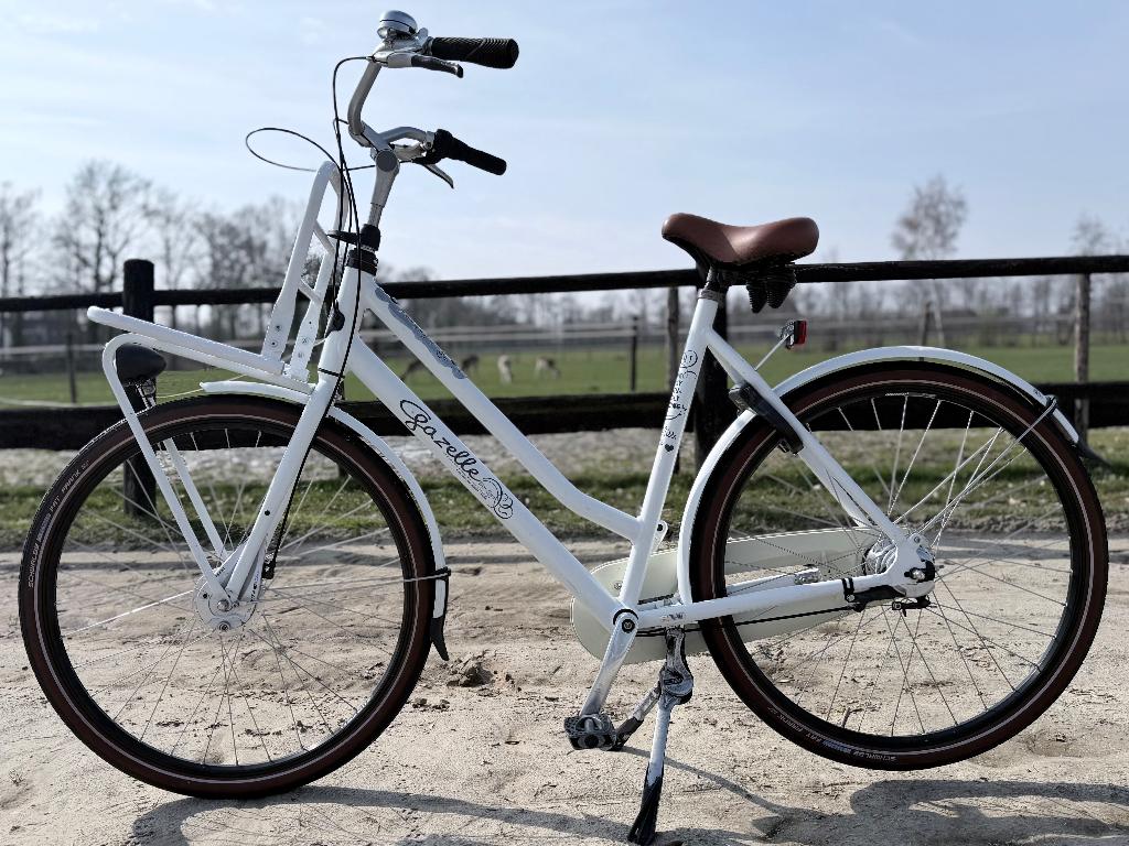 Gazelle Miss Grace wit damesfiets 7 versnellingen, Fietsen en Brommers, 56 cm of meer, Ophalen, Gebruikt, Versnellingen