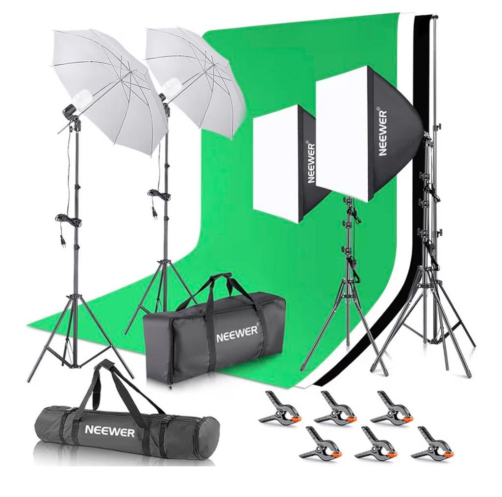 NEEWER Foto- en verlichtingsstudiokit, Ophalen, Zo goed als nieuw