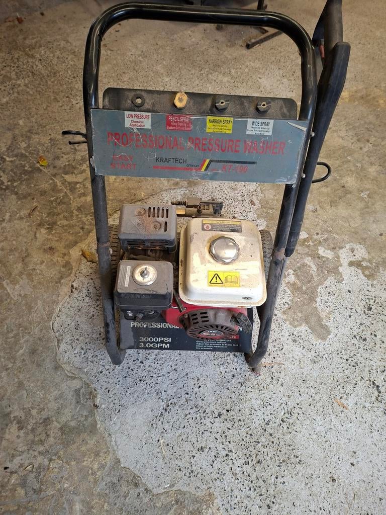 Karcher thermique, Enlèvement