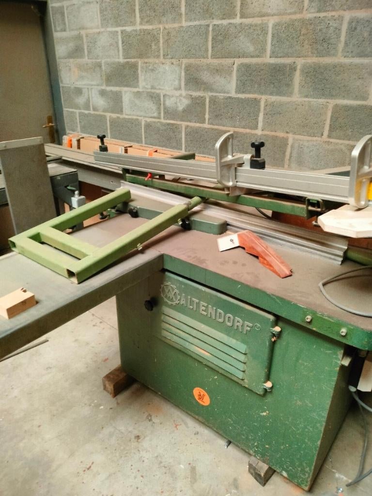 Paneelzaag Altendorf, Doe-het-zelf en Bouw, Gereedschap | Zaagmachines, Ophalen, Gebruikt