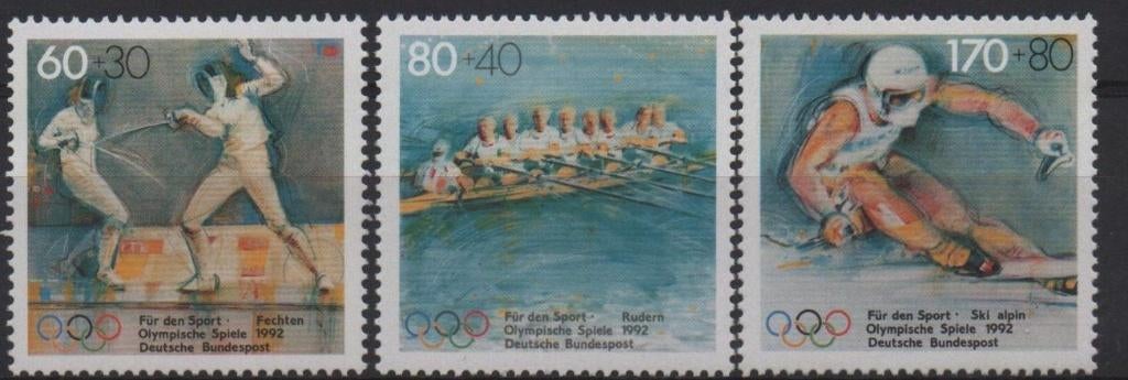 Timbres les jeux olympiques, Envoi, Non oblitéré, Sport