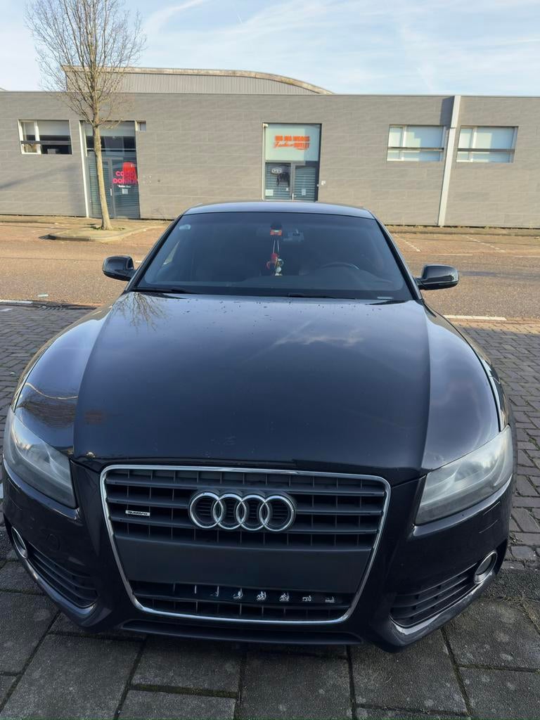 AUDI A5 SB 2.0TFSI QUATTRO AUTOMAAT, Auto's, Automaat, 4 zetels, Parkeersensor, Zwart