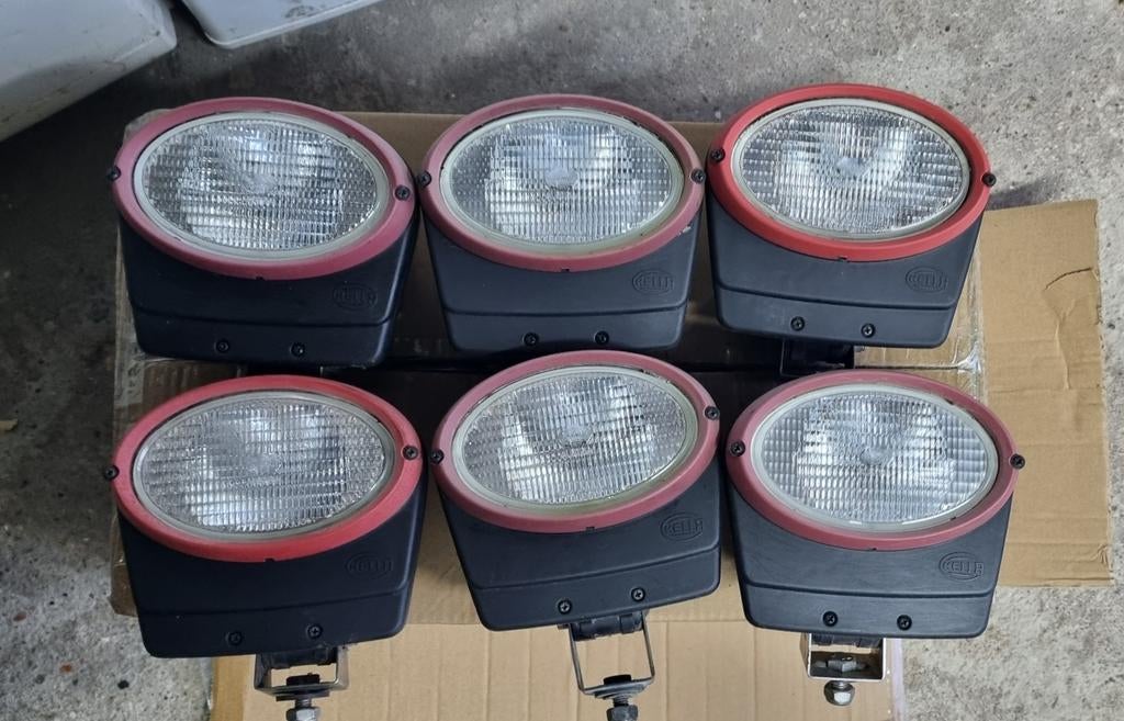 Xenon werklamp, Ophalen