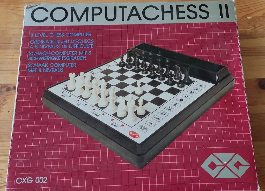 schaakcomputer, Enlèvement, Utilisé