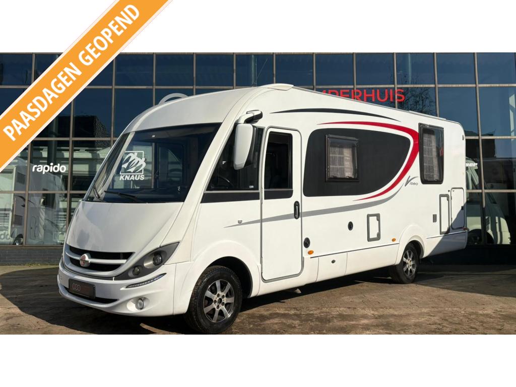 Bürstner Viseo I 720 Queensbed+Hefbed,150PK, Caravans en Kamperen, Mobilhomes, Integraal, Ringverwarming, 7 tot 8 meter, Bürstner