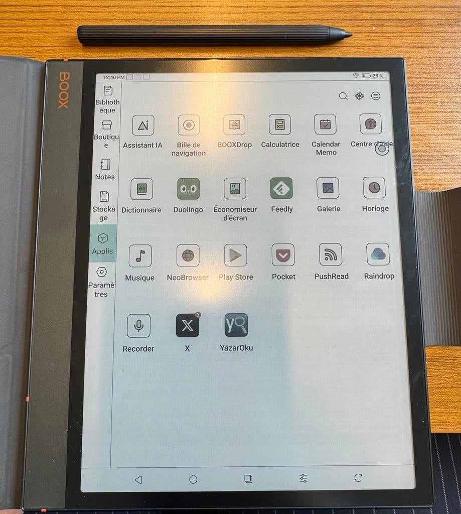 Onyx Boox Note Air 3C –Tablette e-ink couleur Très bon état), Informatique & Logiciels, E-readers, Enlèvement ou Envoi, Comme neuf