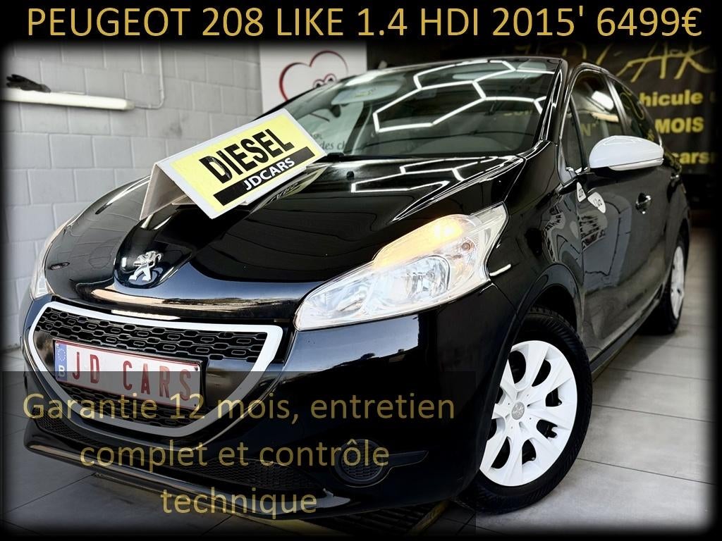 PEUGEOT 206 1.4 HDI ‼️GARANTIE 1 AN CTOK‼️, Auto's, Peugeot, Voorwielaandrijving, Euro 5, Stof, 50 kW