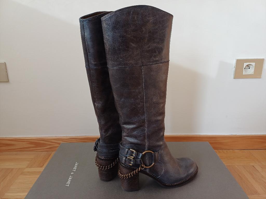 Janet & Janet Dameslaarzen – Maat 36 ½ - Nieuw, Hoge laarzen, Nieuw, Ophalen of Verzenden, Janet & Janet