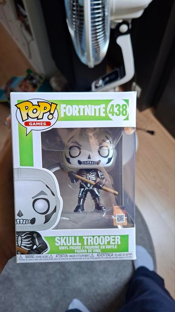 Funko pop skull trooper fortnite, Collections, Enlèvement, Comme neuf