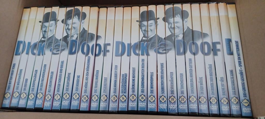 Dvd van de dikke en de Dunne nog nieuw, Verzamelen, Beelden en Beeldjes, Ophalen of Verzenden