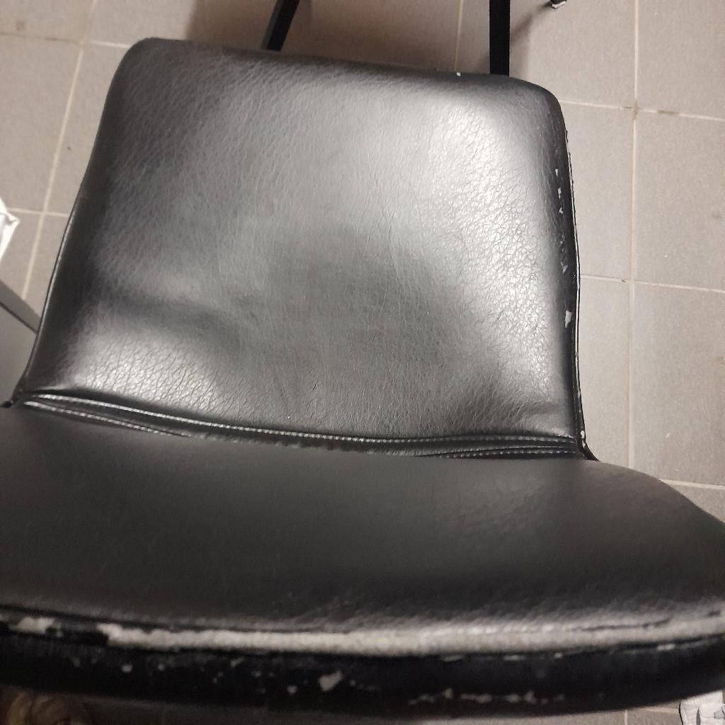 Stoelen, Ophalen, Kunststof, Gebruikt, Zwart