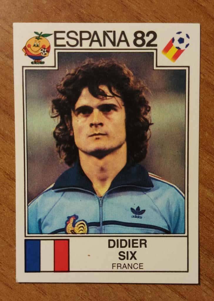 PANINI ESPANA 82 # 290 DIDIER SIX, Collections, Enlèvement ou Envoi, Neuf