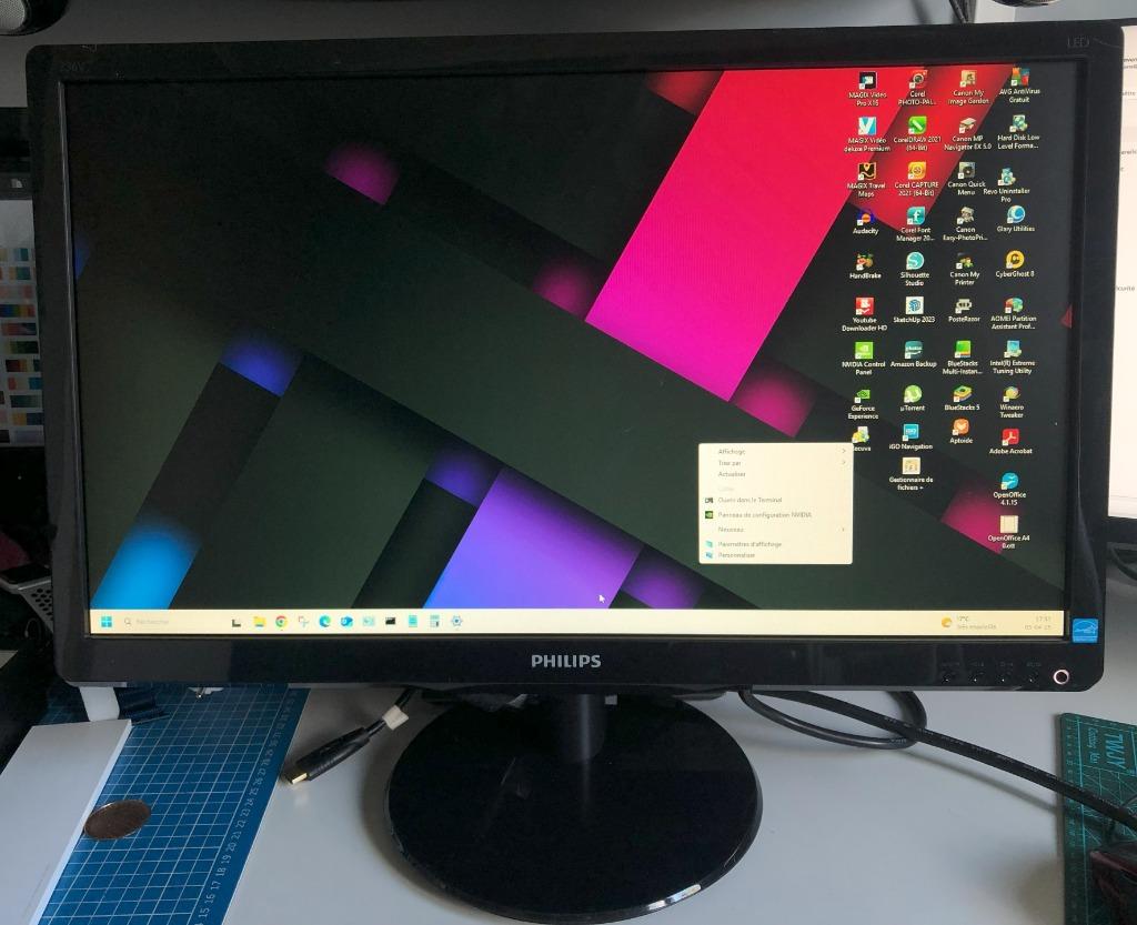 Philips 236VAL PC-monitor, Computers en Software, Monitoren, Ophalen, Philips, HDMI, Full HD